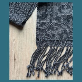 Shadow Weave Scarf by Sandra Hodgins item