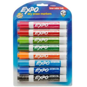 x8 Pack of Assorted Dry Erase Markers item