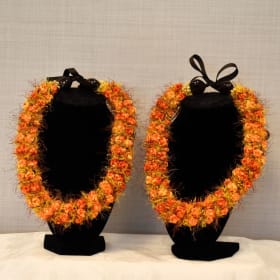 #33 - Mother & Daughter Lei - Orange item