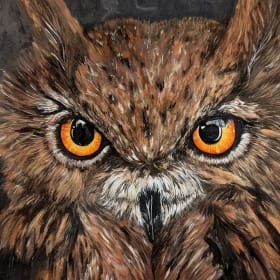 Original Painting "Night Owl" item