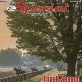Full page ad in The Saratoga Special item
