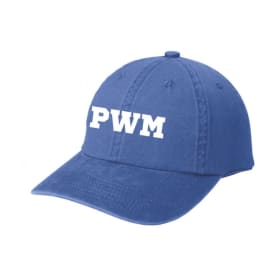 Blue PWM Adult Baseball Hat item