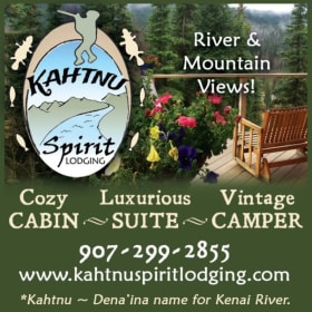 1 Night Stay at Kahtnu Spirit Lodging in Cooper Landing item