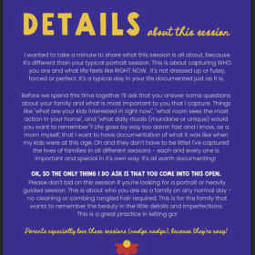 90 Min At Home Photography Session for 2026 with Allie Clark item