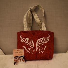 #15 - Handmade Red Quilt Bag & $25 Safeway Gift Card item