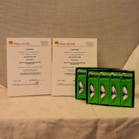 #37 - Srixon Golf Ball Boxes & 2 Mililani Golf Club Passes item