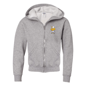 Youth Zip Up Mascot Hoodie item