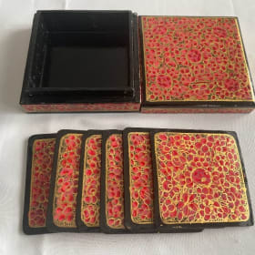 Coaster set with box - B item