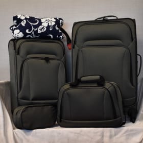 #44 - Luggage Set & Neck Pillow item