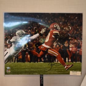 #49 - Signed Football Poster item