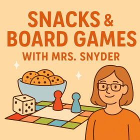 Snacks & Board Games with Mrs. Snyder item