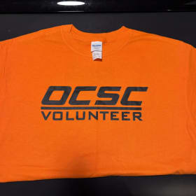 OCSC Orange Volunteer shirt- Adult Extra-Large item