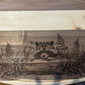 6x8 Raccoon Cutting Board item