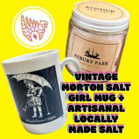 Tati Finds: Vintage Mug + Artisanal Salt Bundle 1 item