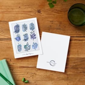 Blank Notecard Set of 4 item