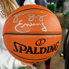 Signed Julius Erving Basketball item
