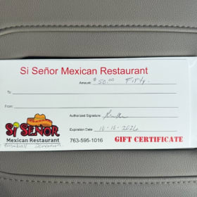Si Senor Gift Card item
