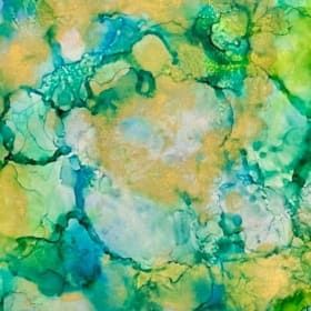 riginal Alcohol Ink on Yupo artwork by Carissa Rocheleau item
