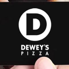 $25 Gift Card courtesy of Dewey's Pizza item