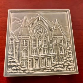 Rookwood Pottery tile : Music Hall Cincinnati item