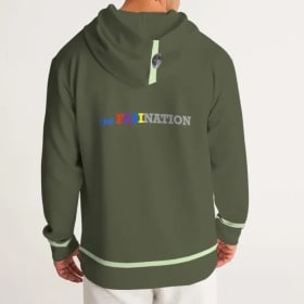 Men's "Optimus Olive" Lifestyle Hoodie item