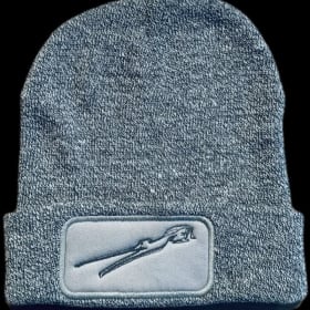 Dogs, Moggs and Togs Beanie Hat Light Grey item