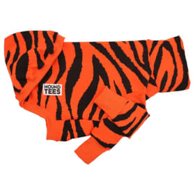 HoundTee Orange Tassie Tiger Sweater - Greyhound Medium item