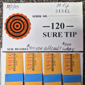 120 Tip Jar Serial# 31845 item