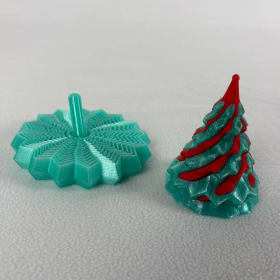 12. 3D-Printed Desk Toy & Décor Set - Teal item