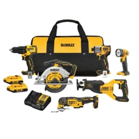 DeWALT 6 piece combo set item