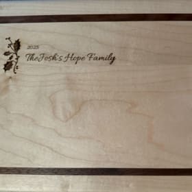 Personalized Cutting Boards item