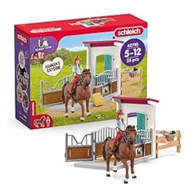 Schleich Horse Club: Horse, Rider and Stall item