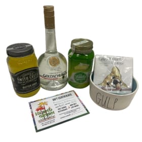 $50 Island Green, Liquor & Dog Bowl item