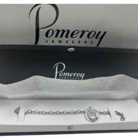 Unconditional Love Pawprint Charm Braclet item