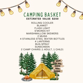 Second Grade "Camping Caddy" Basket item