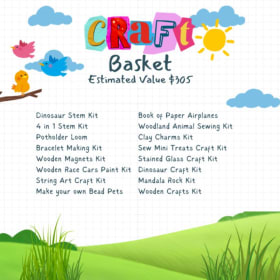 3rd Grade's "Craftastic" Basket item