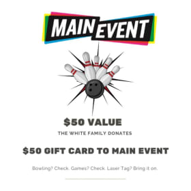Main Event - $50 Gift Card item