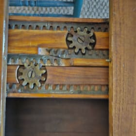 Vintage Dining Table - 1920s Charm + Custom Pads item