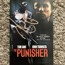 THE PUNISHER DVD (BOOKLET) SIGNED BY ACTOR THOMAS JANE item