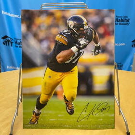 Cameron Heyward Steelers #97 SIGNED Lithograph with Letter item