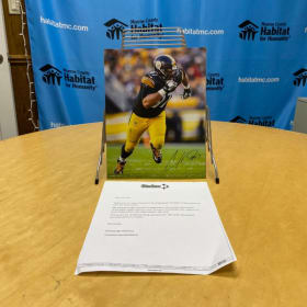 Cameron Heyward Steelers #97 SIGNED Lithograph with Letter item