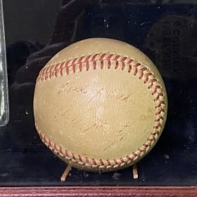 Bobby Shantz MVP SIGNED Collection: Card, Glove, & Baseball item