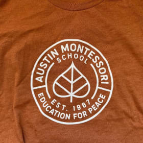 NEW! AMS Logo Adult T-Shirt, Burnt Orange item