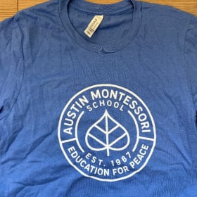 NEW! AMS Logo Toddler T-Shirt, Heather Blue item