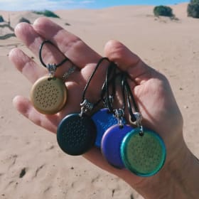 One Orgone Sleeping Pod and one Orgone Pendant item