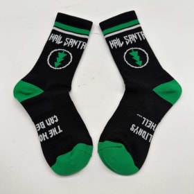 Hail Santa Holiday Socks item