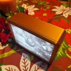 50$ - Cadre en lithophanie personnalisé item