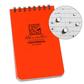 Waterproof 3" x 5" Top Spiral Notebook item