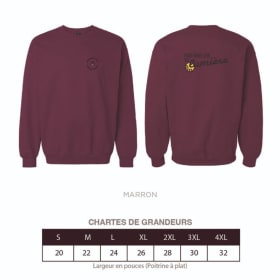 Molleton ouaté unisexe item