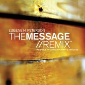 THE MESSAGE BIBLE (BLACK SYNTHETIC LEATHER) item